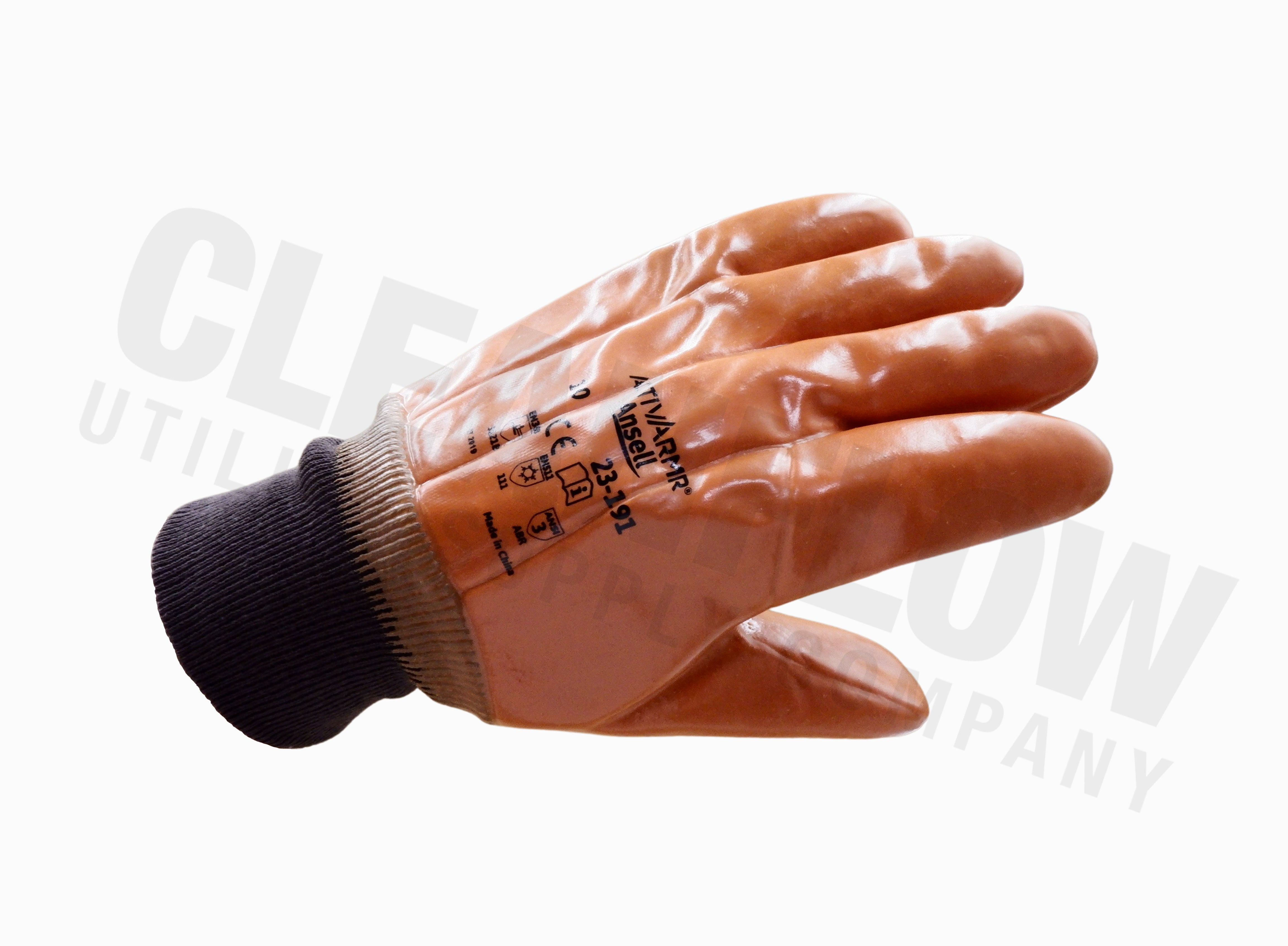 Radians RWG27 Crinkle Latex Dipped A3 Cut Winter Gripper Glove