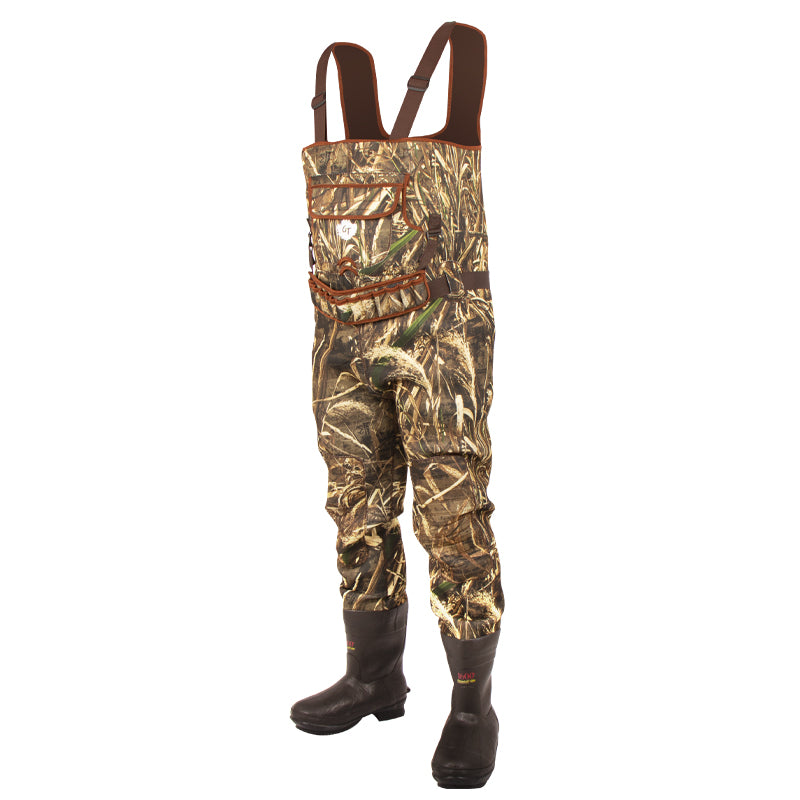 Green Trail Men's Waders Chest PVC/Nylon Stream Feather Waterproof wit