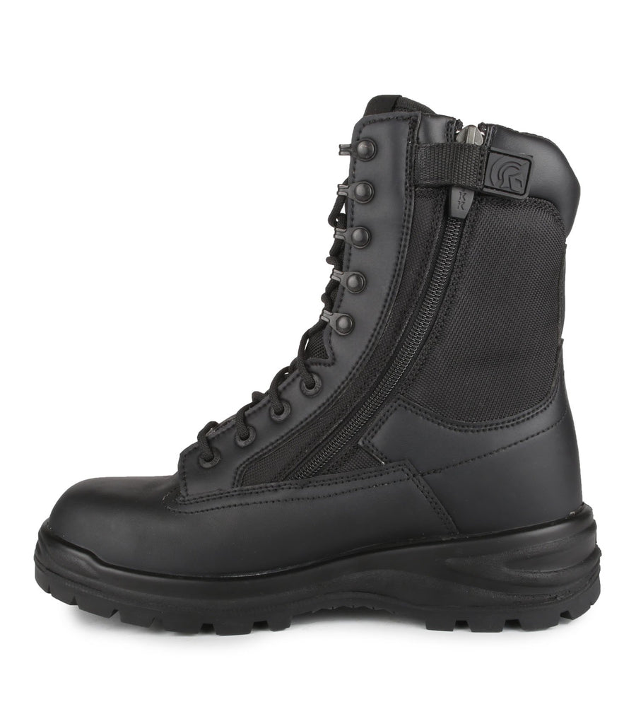 STC 911 EMS / Military Boot with SideZip Closure Black Sizes 6