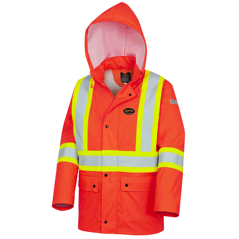 Pioneer 581 Storm Master Waterproof Hooded Long Coat - S