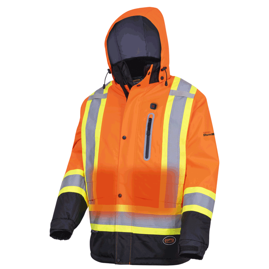 Pioneer NANO StormMaster® Heated Insulated Safety Jacket | S-4XL ...