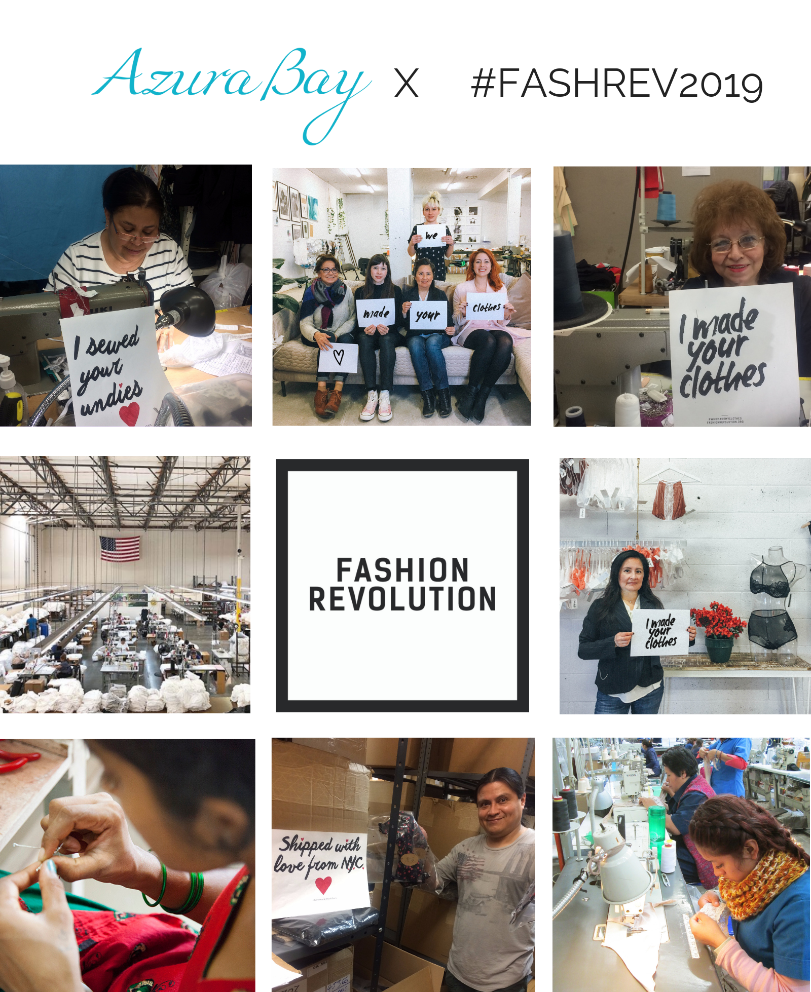 Azura Bay x Fashion Revolution Week 2019 - Ethical and Eco Brand Stories