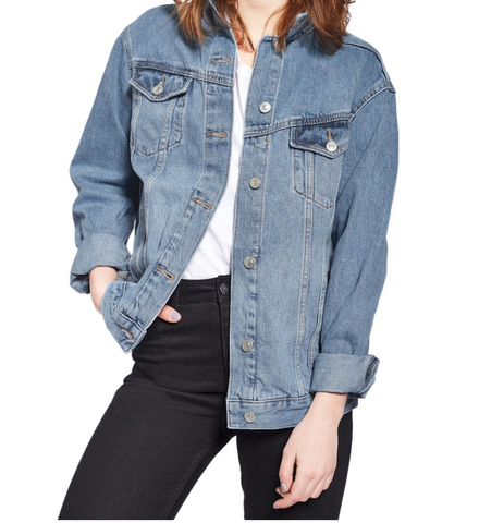 Topshop Oversize Denim Jacket