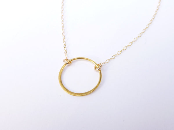 Infinity Circle Necklace For Best Friends – Glass Palace Arts