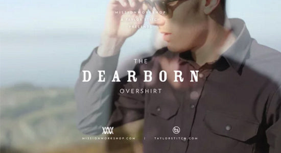 Mission Workshop Video: Das Dearborn/Sansom-Hemd