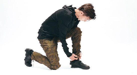 The Falkland Camo 4-way Stretch Pant by Mission Workshop