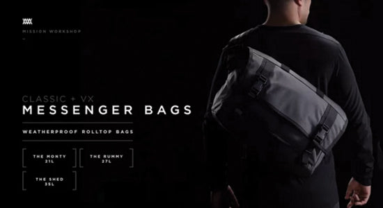 Mission Workshop Video: Messenger Bag Informational Video