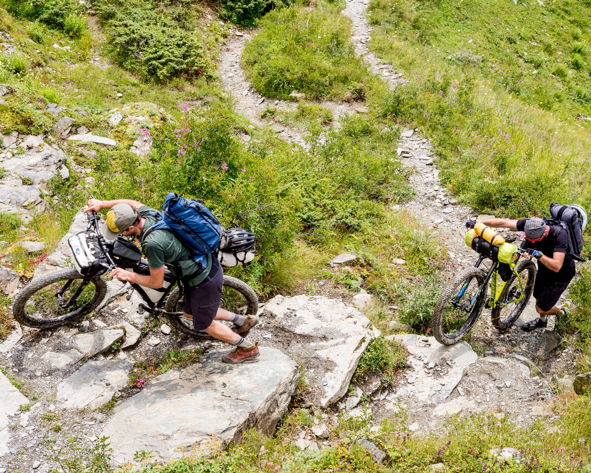 Mission Workshop Field Test : Not That Georgia with Kyle Von Hoetzendorff, Tamaz Tazer Tamak Tikanadze, Daniel Pasely, Brian Larson, specialized bike, and Yonder Journal