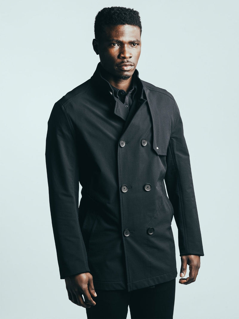 The Bridgeman : Tailored Water-Resistant Pea Coat // MISSION WORKSHOP