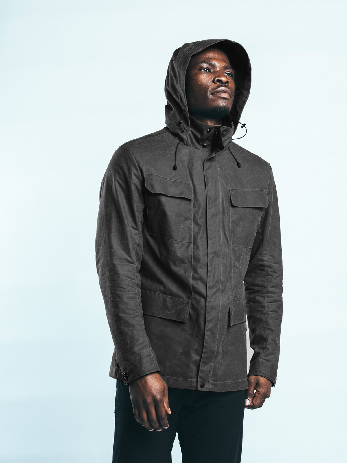 The Eiger WX Waxed Canvas Field Jacket // MISSION WORKSHOP