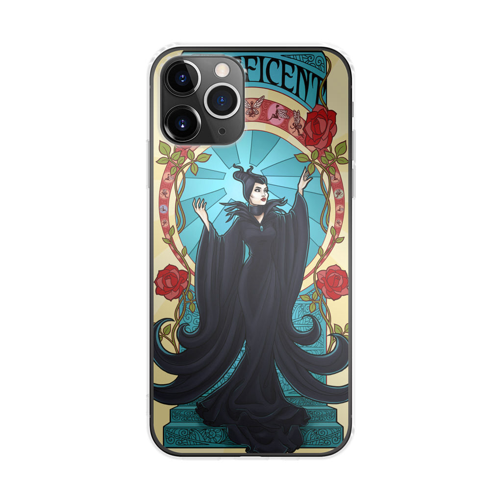 coque iphone 11 Maleficent With Flower منصة قوقل
