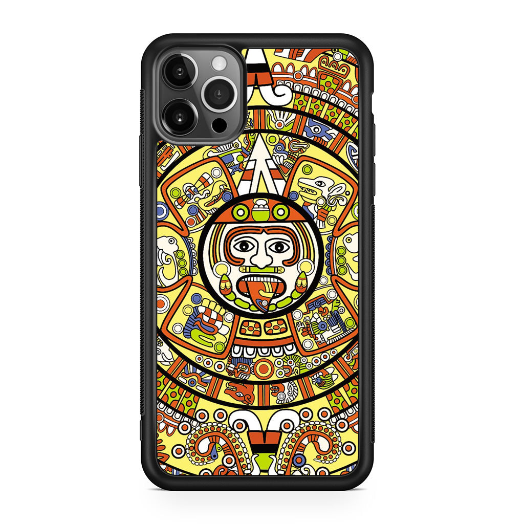 Mayan Calendar iPhone 12 Pro Case