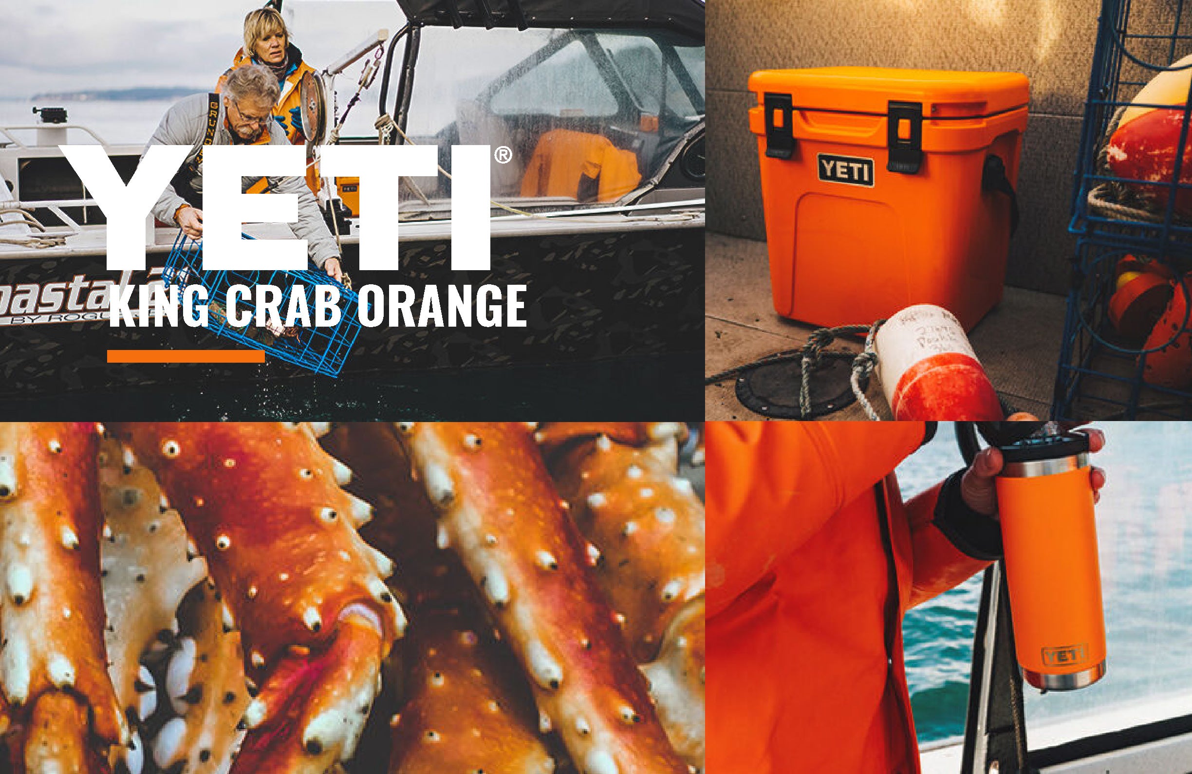 Yeti King Crab Orange Collection