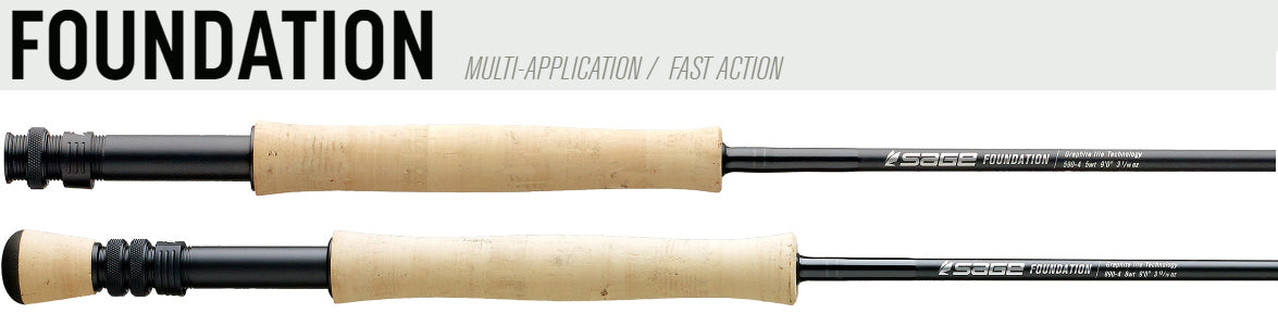 Sage Foundation Series Fly Rods — TCO Fly Shop