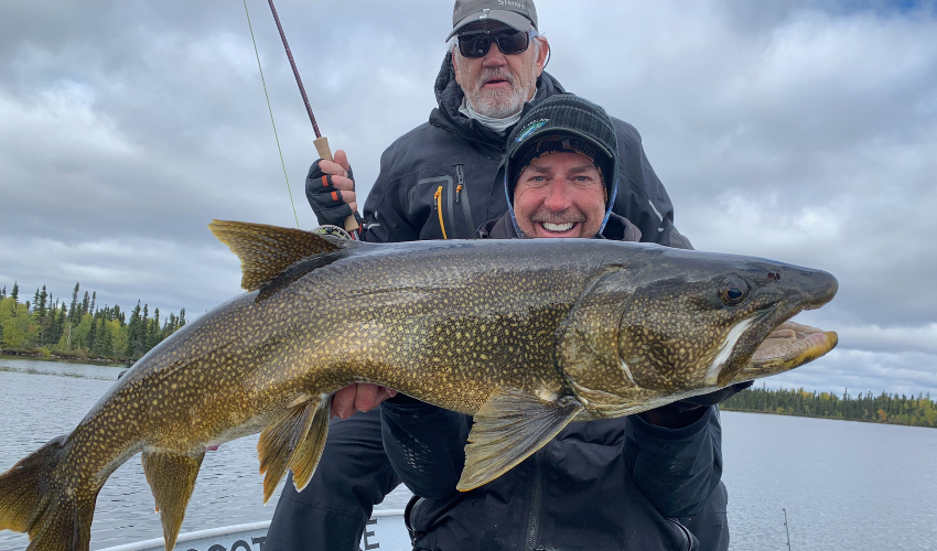 Catching Lake Trout and Pike on the Fly in Northern Saskatchenwan