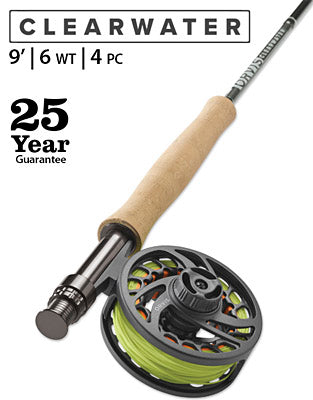 Orvis Encounter 10ft 7wt 4pc Outfit — TCO Fly Shop