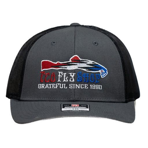 Dead Fish Hook Orange Truckers Hat