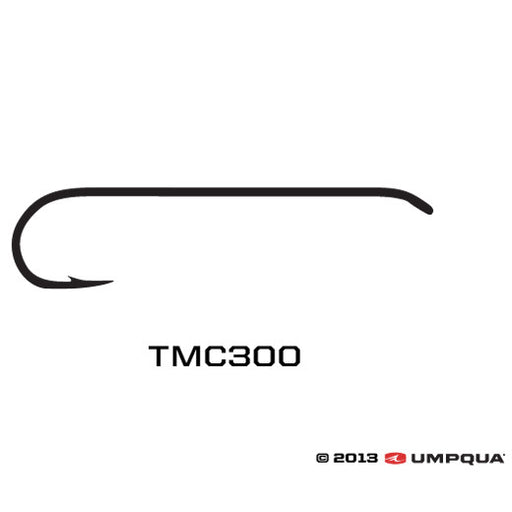 100 Tiemco Fly Tying Hooks, TMC 800S, Size 4