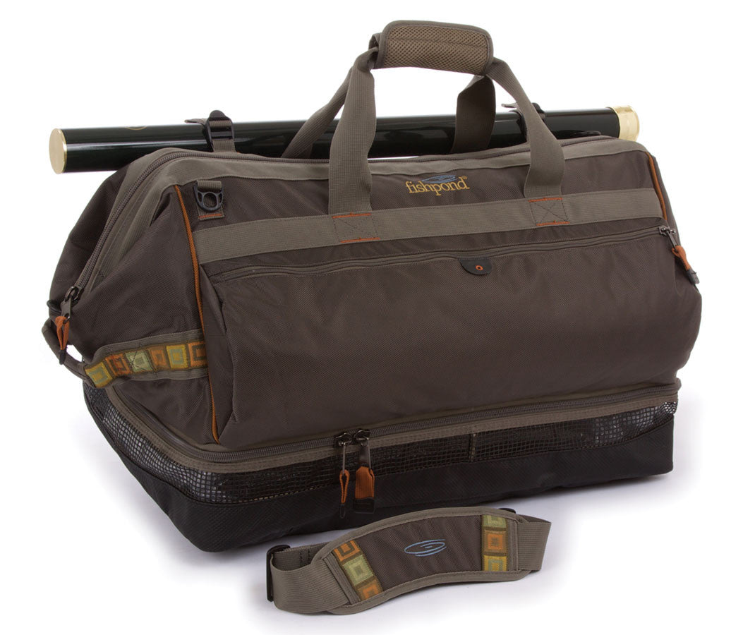 fishpond bumpy road cargo duffel