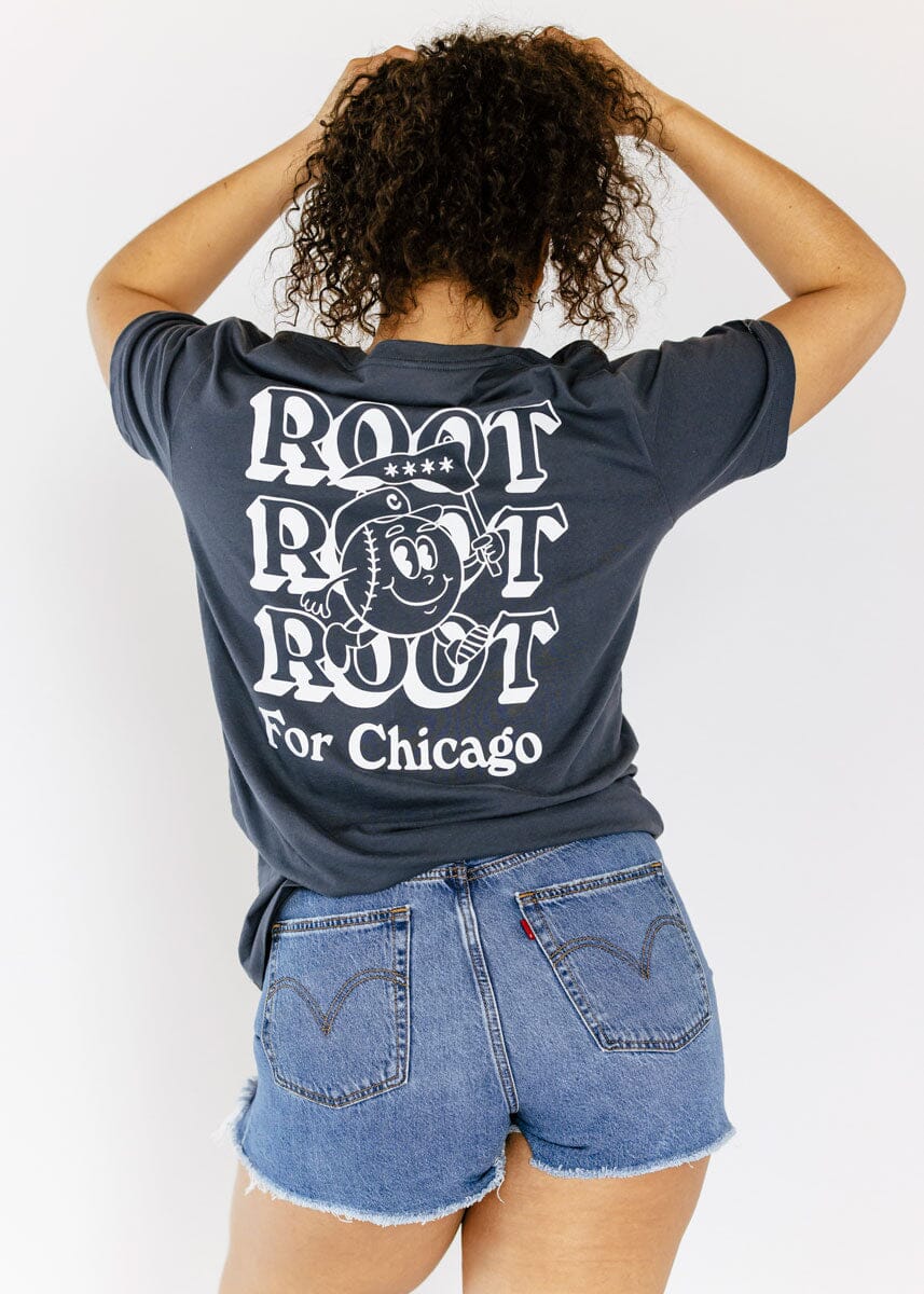 Chicago 88 Baseball Ringer Tee - Royal Blue – Alice & Wonder