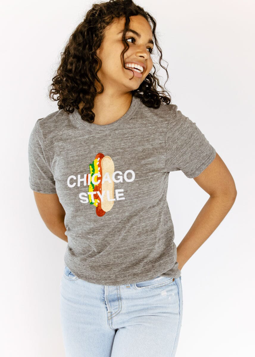 Root, Root, Root For Chicago T-Shirt – Vintage Navy – Alice & Wonder