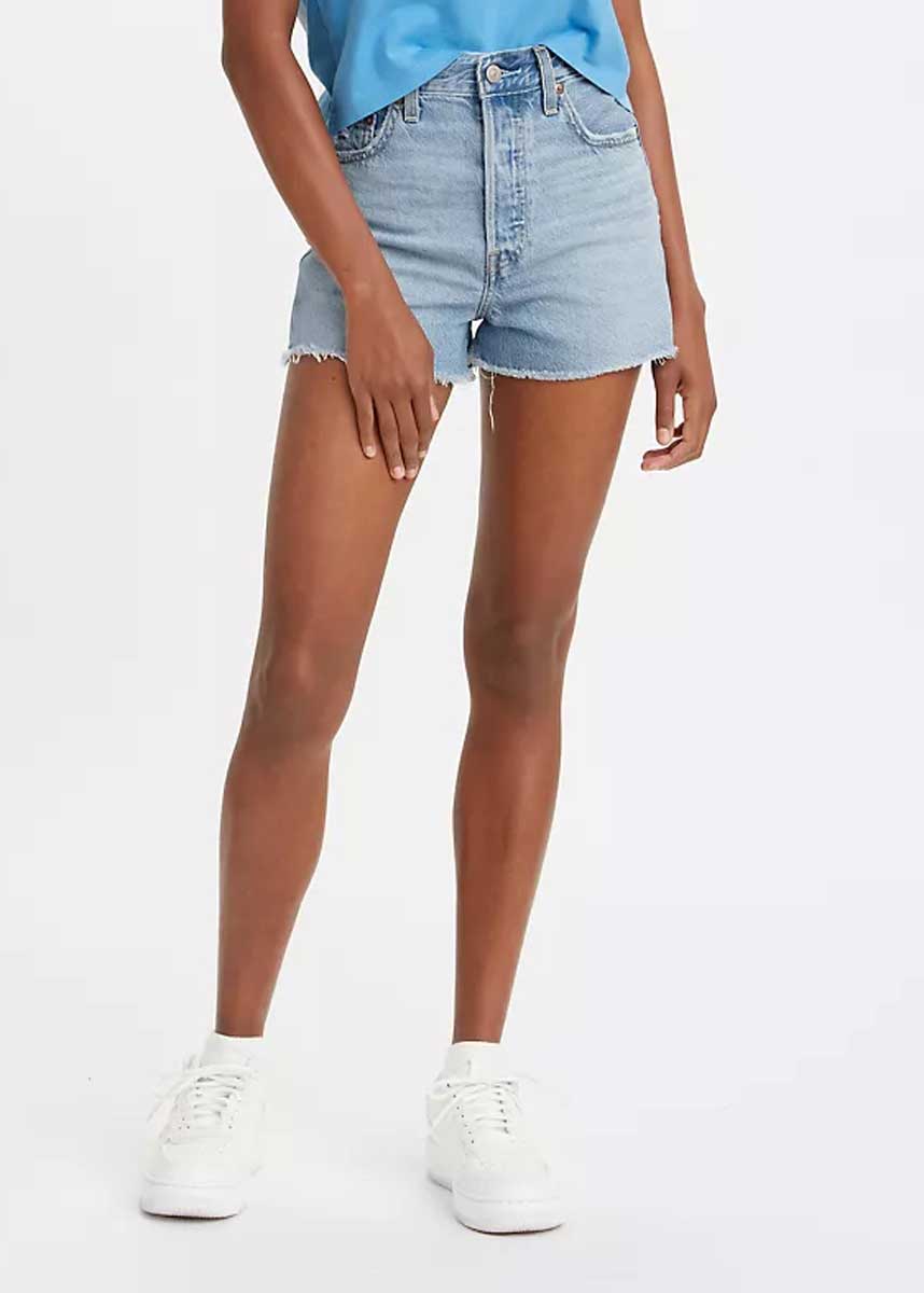 Introducir 61+ imagen levi’s super high rise shorts