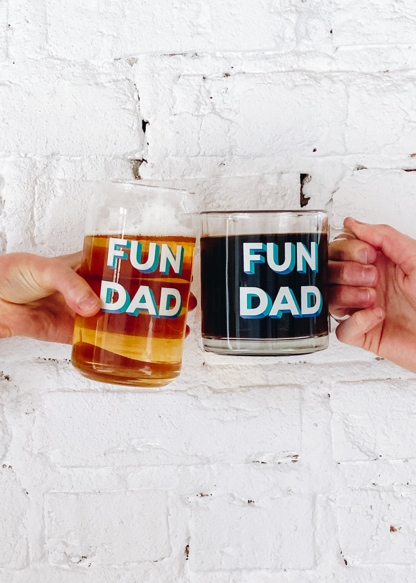 Dad Glass Cup Beer Glass Can Glass Coffee Cup Soda Glass 