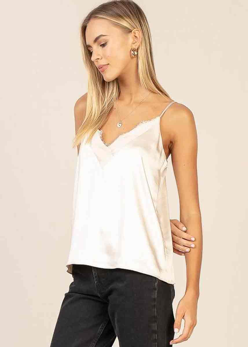 cream cami