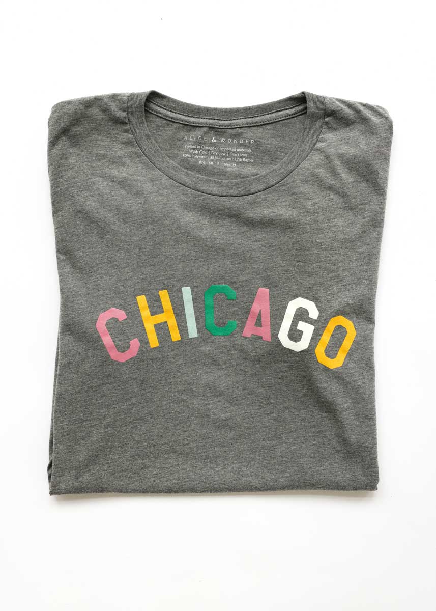 Hey Chicago, What Do You Say? Youth Tee - Columbia Blue – Alice & Wonder