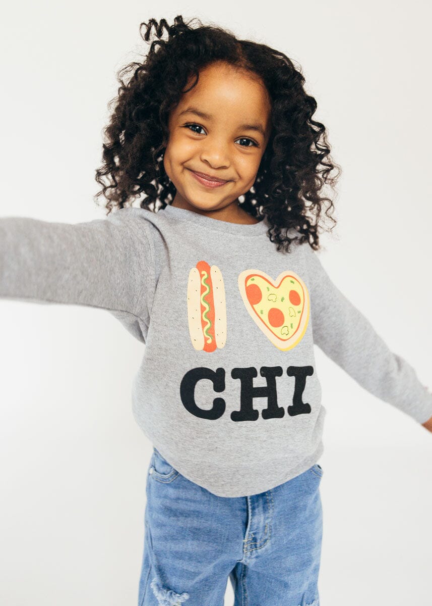 I <3 Chicago Toddler Sweatshirt - Black – Alice & Wonder