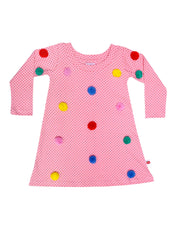 '80s Style Sweater Dress - Hello Sprinkles! - Alex Design Notes | Oobi Girls Kid Fashion