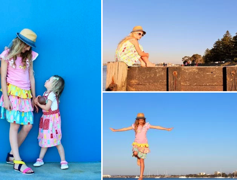 As Seen On Four Cheeky Monkeys - The Happiness Blog | Oobi Girls Kid Fashion