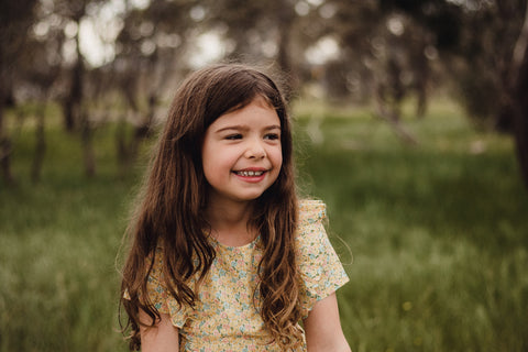 Yellow dress for girls