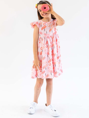 Flamingo dress