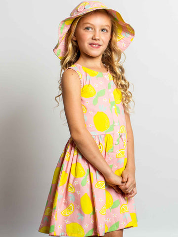 Pink lemon dress