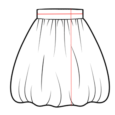 balloonslevees balloonskirt midiskirt  Balloon skirt Dress sketches  Midi dress