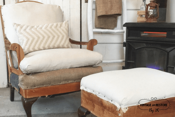 Diy Deconstructed Chair Vintage And Restore By K