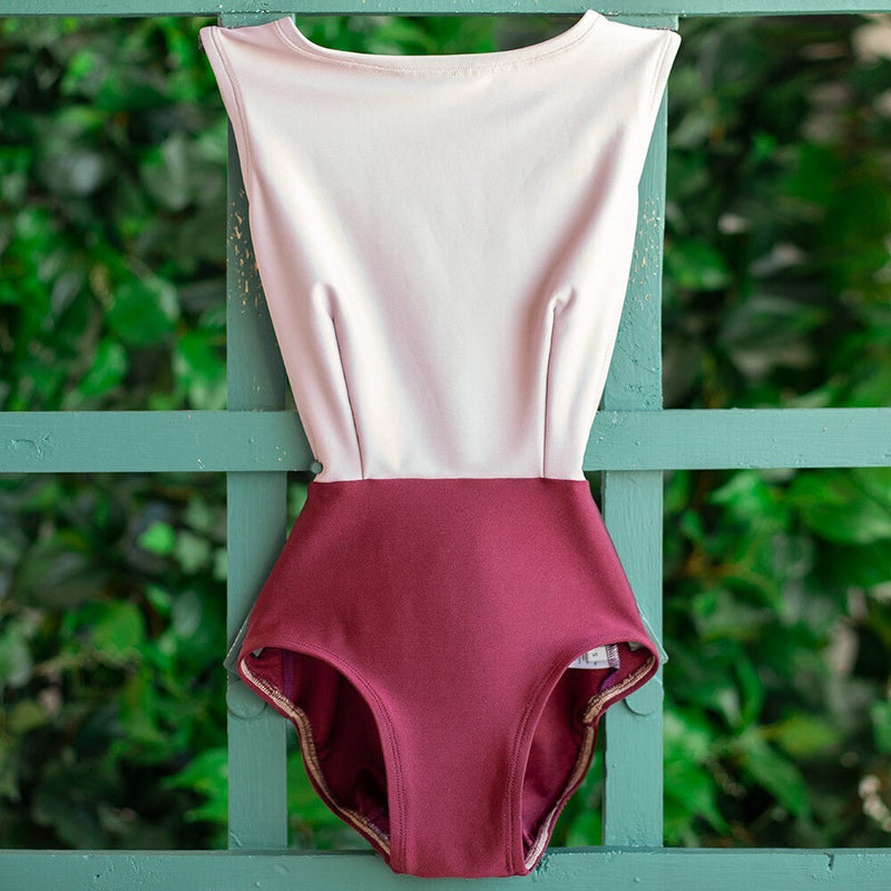 SMALL BURGUNDY & DUSTY ROSE LUX <br> READY TO SHIP