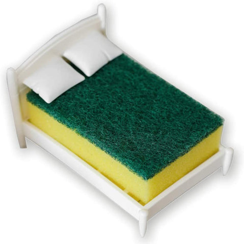 sponge, kitchen sponge, sponge holder, sponge bed