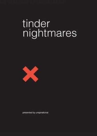 tinder, tinder nightmares, tinder book, black book, x sign