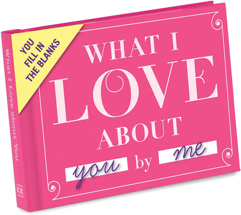 what i love about you journal, what i love about you, compliment book, love