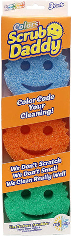 Smiley face sponge, colorful sponge