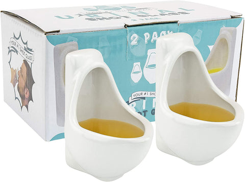 urinal, urinal shot glasses