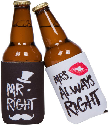 can coolers, beer coolers, mr. right, mrs. always right, 