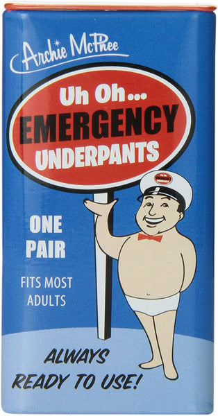 Accoutrements Emergency Underpants best funny hilarious gag gifts for men