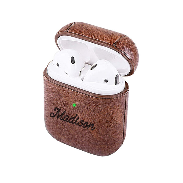AirPods PU Leather Case customizable valentines gifts ideas personalized