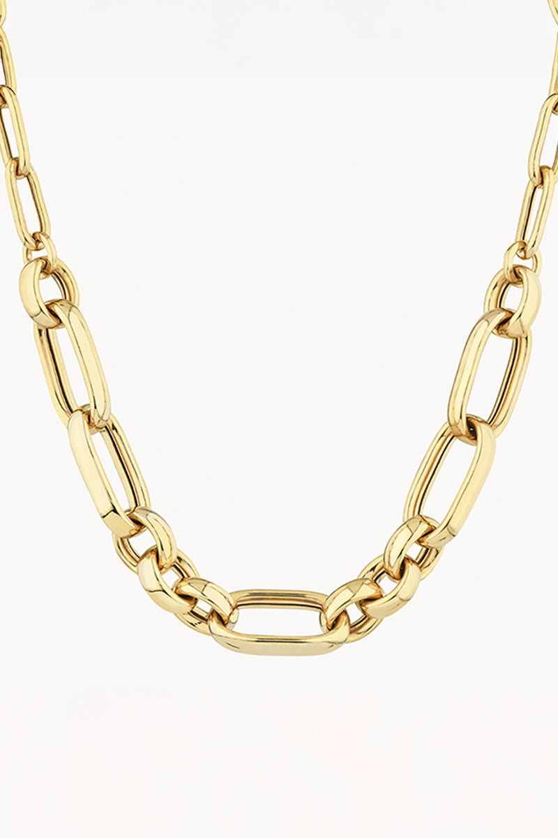 Image of Medley Gold Chunky Paperclip Chain Necklace