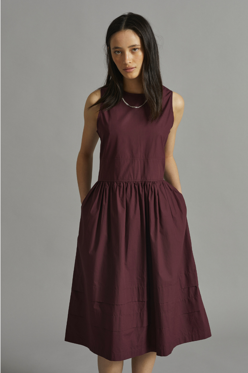 Image of Barossa Mia Cotton Midi Dress