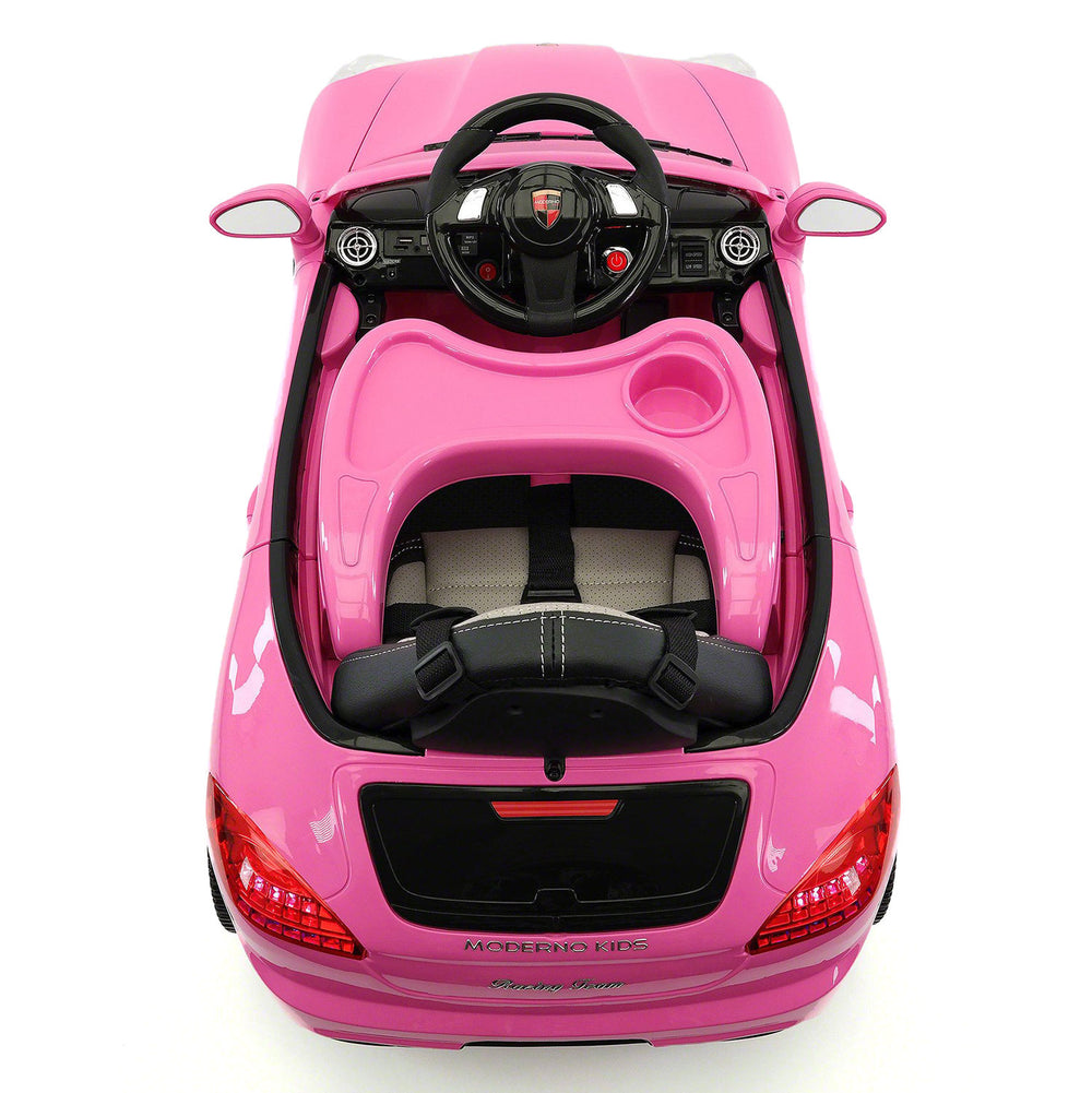 pink porsche toy car