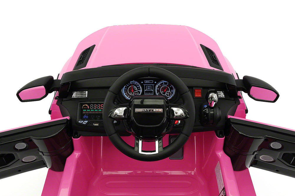 pink motorized car